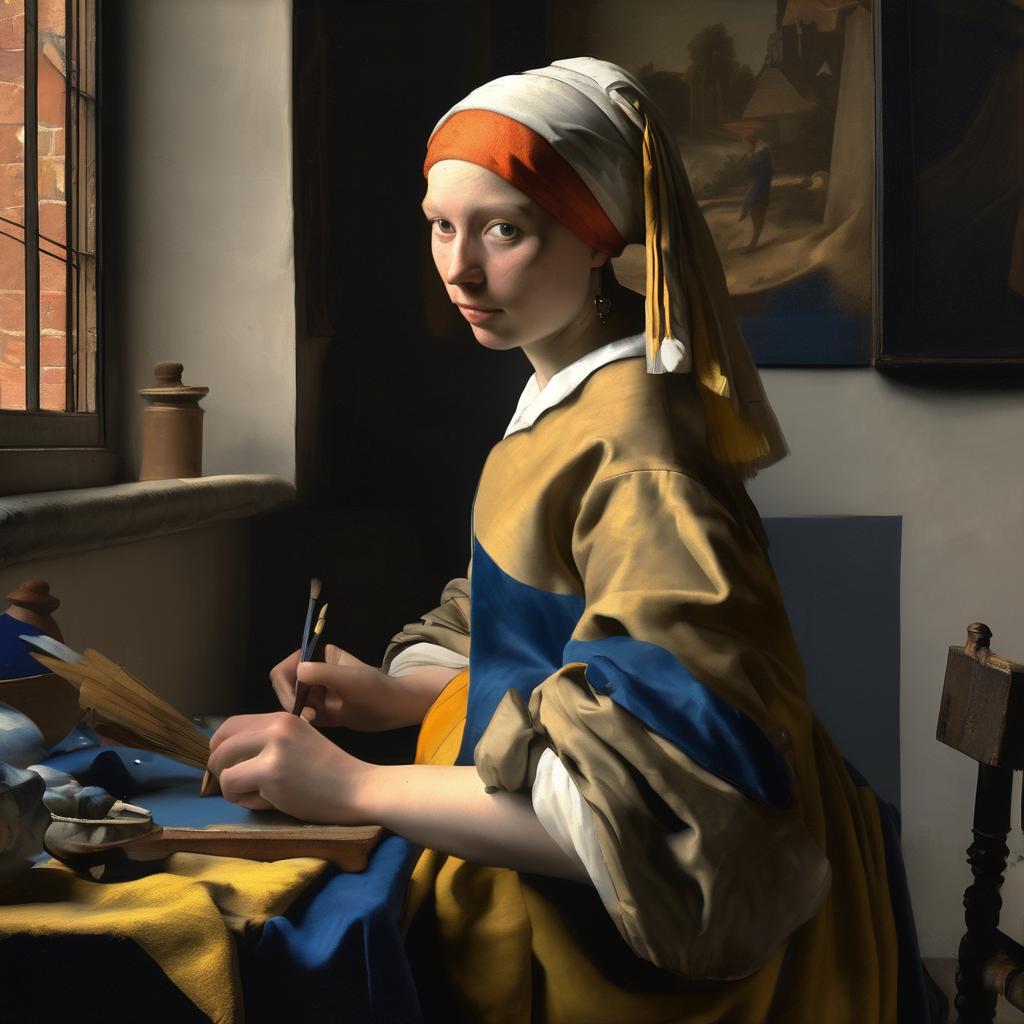 Ο Καλλιτεχνικός Τρόπος Δημιουργίας του Jan the Younger VERMEER VAN HAARLEM